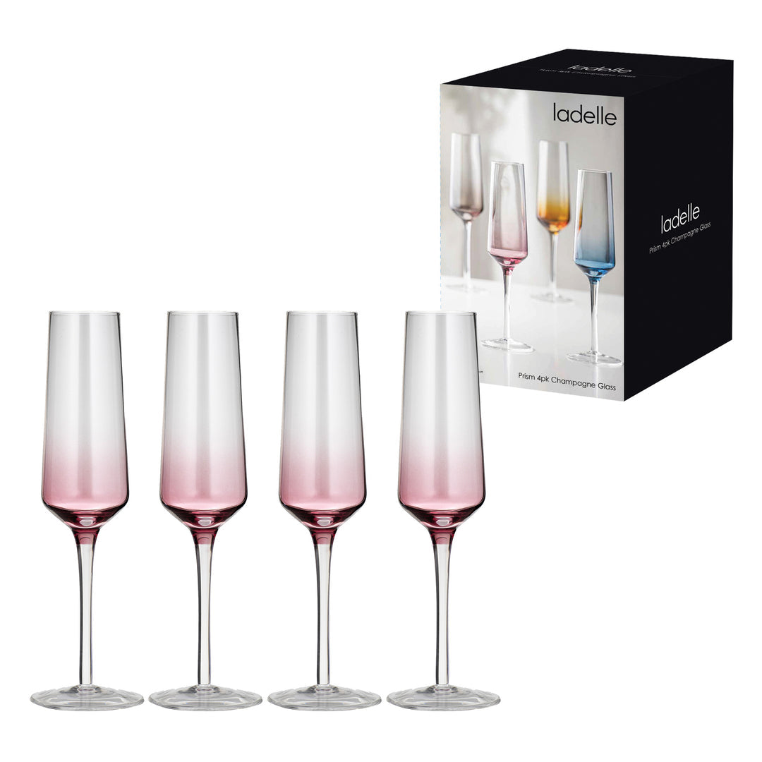 Prism plum champagne set 4