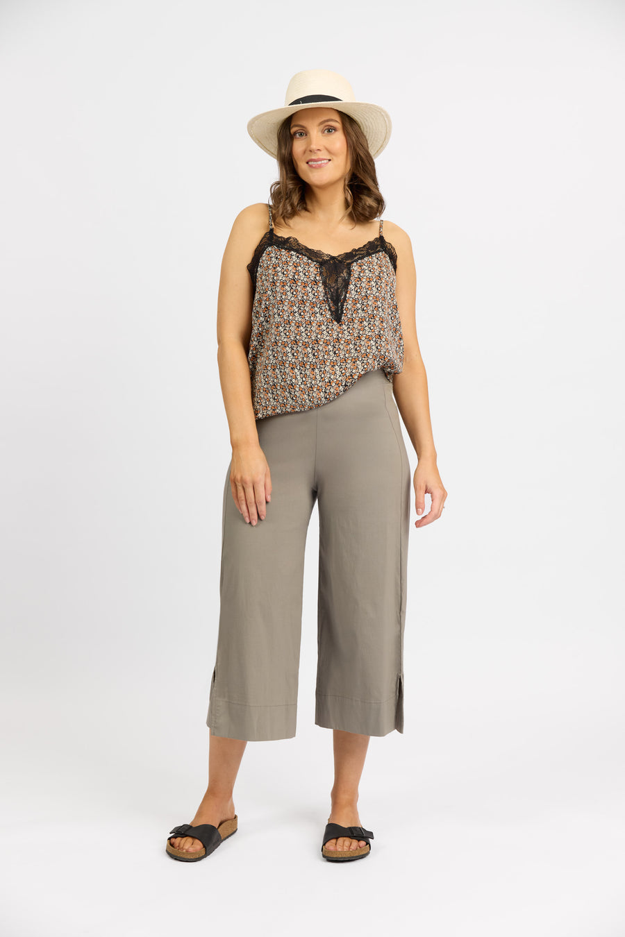 Vassalli Paris wide leg crop Late