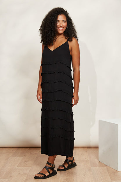 Eb &Ive La Mer Frill Maxi Sable