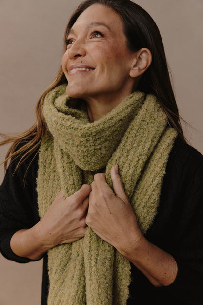 Eb &Ive Navona Scarf Chartreuse