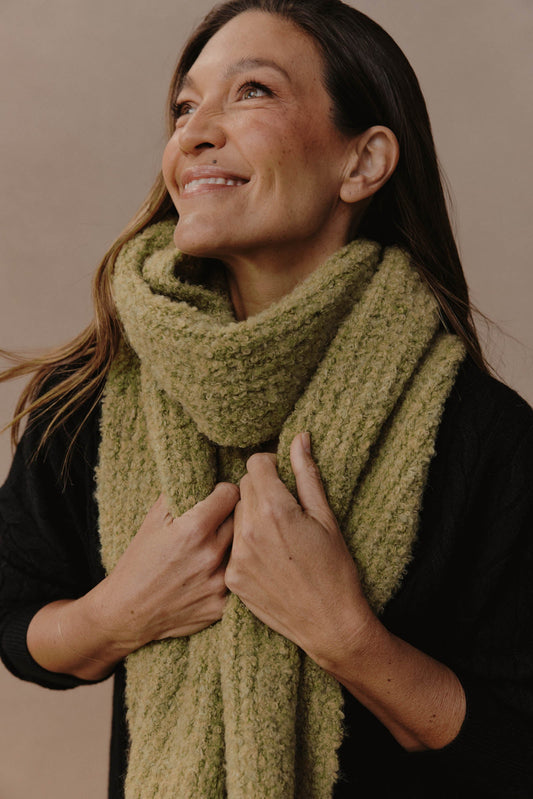 Eb &Ive Navona Scarf Chartreuse