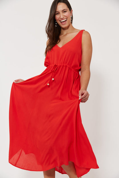 Haven Isola Tank Maxi Dress - Negroni