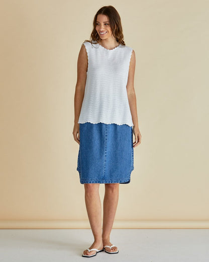 Betty Basics Aviva tank white