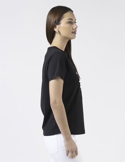 Stella +Gemma ACE TEE - BOW BLACK