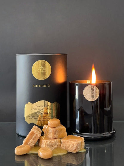 Sumanti Vanilla long burning Eco Soy candle 250 ml