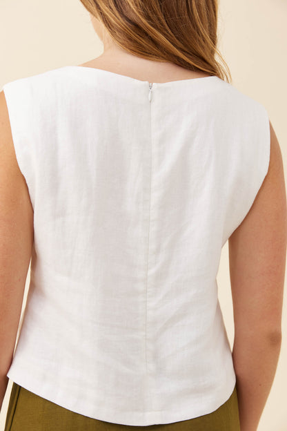 Isle of mine Anita tank white