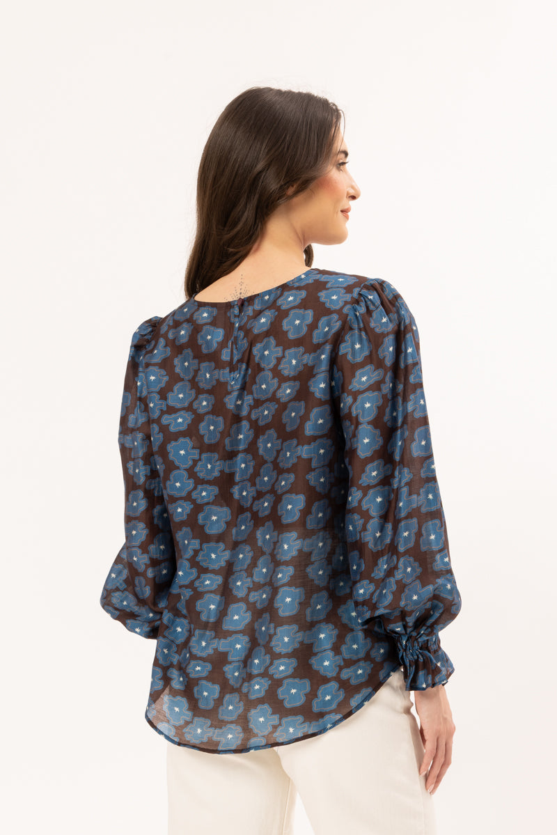 Seeking Lola Harper top Periwinkle
