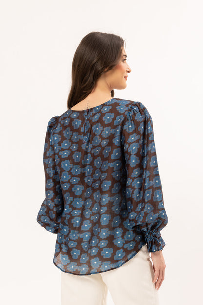 Seeking Lola Harper top Periwinkle