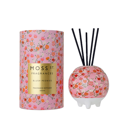 Moss St. Ceramic diffuser 350 ml Blush Peonies