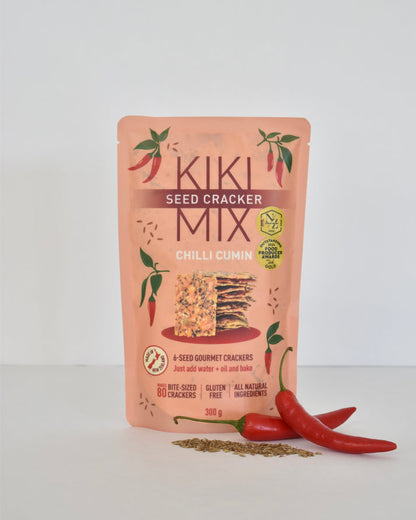 Kiki seed cracker mix chili cumin