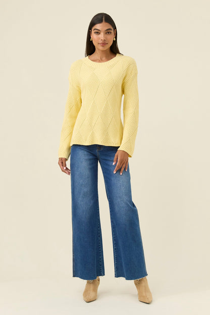 Isle of mine Sadie jumper butter