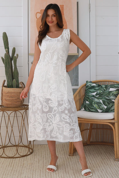 Boho cotton dress