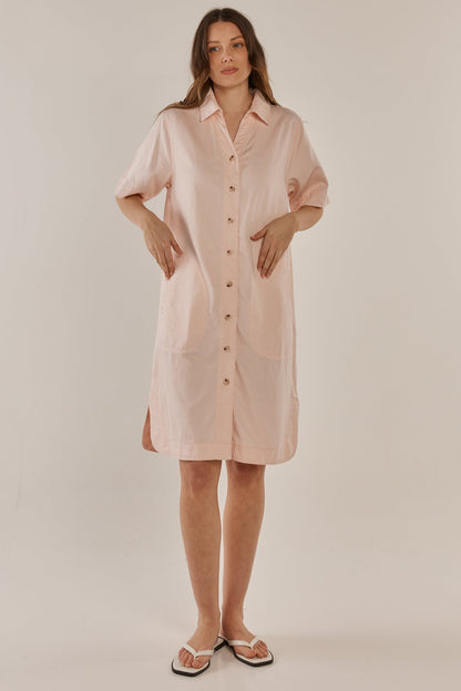 Betty Basics Dawson denim dress pink