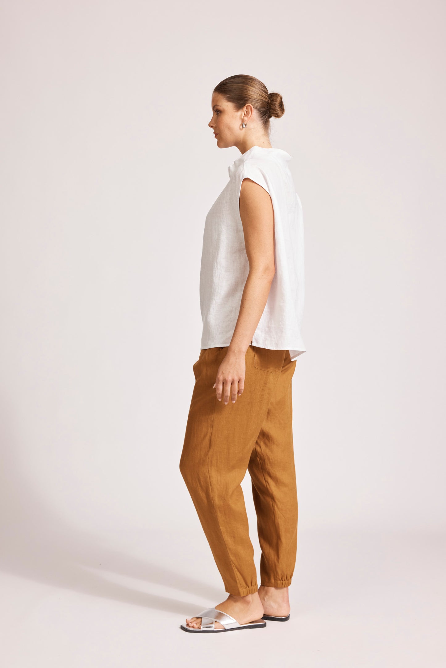 Eb & Ive Miramar top white