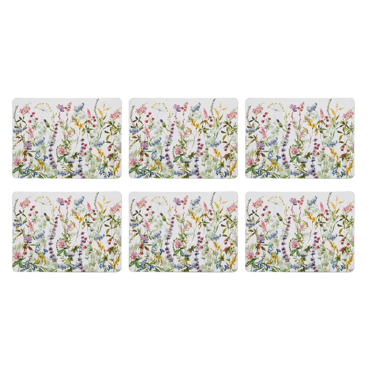 Wildflowers Placemats Set/6