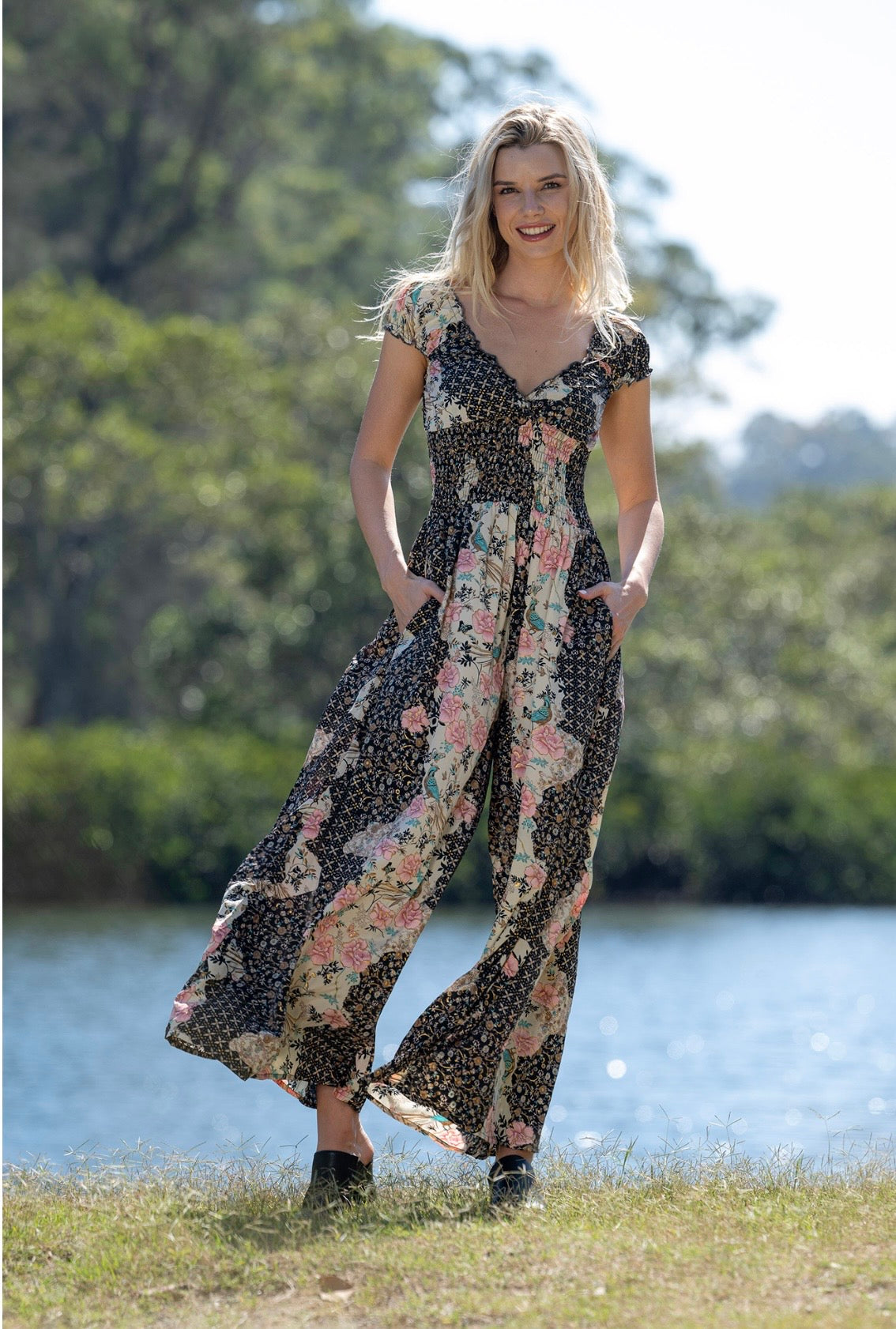 Amirah Jumpsuit Rosa