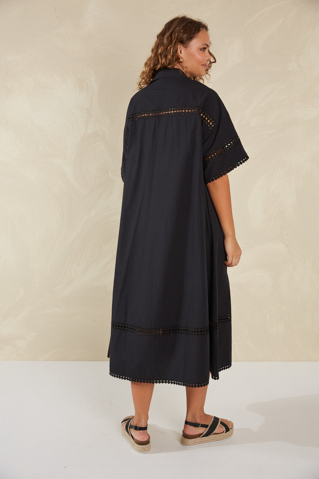 Haven  Adelfia shirt Dress  black