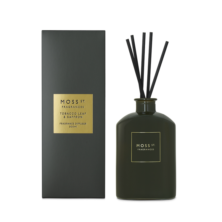 Moss street diffuser tobacco leaf &saffron
