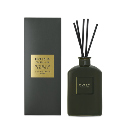 Moss street diffuser tobacco leaf &saffron