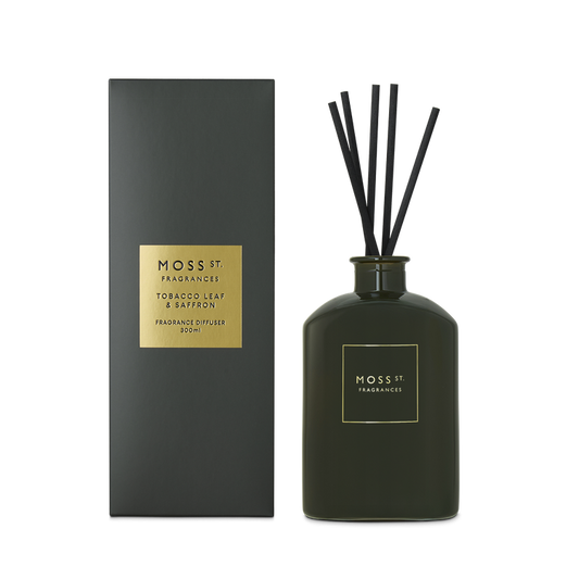 Moss street diffuser tobacco leaf &saffron