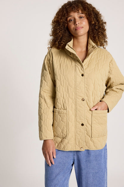 Eb +Ive Sandi Quilted Jacket Dune
