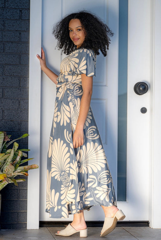 Boho Shelie wrap dress