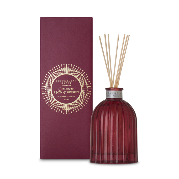 Peppermint grove champagne and red raspberries diffuser