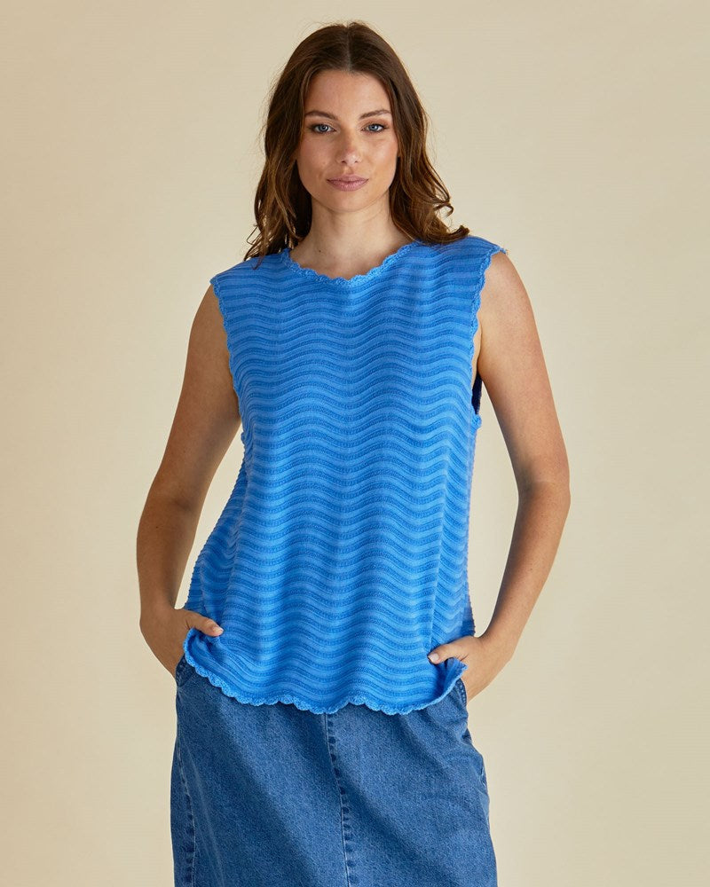 Betty Basics Aviva tank Blue