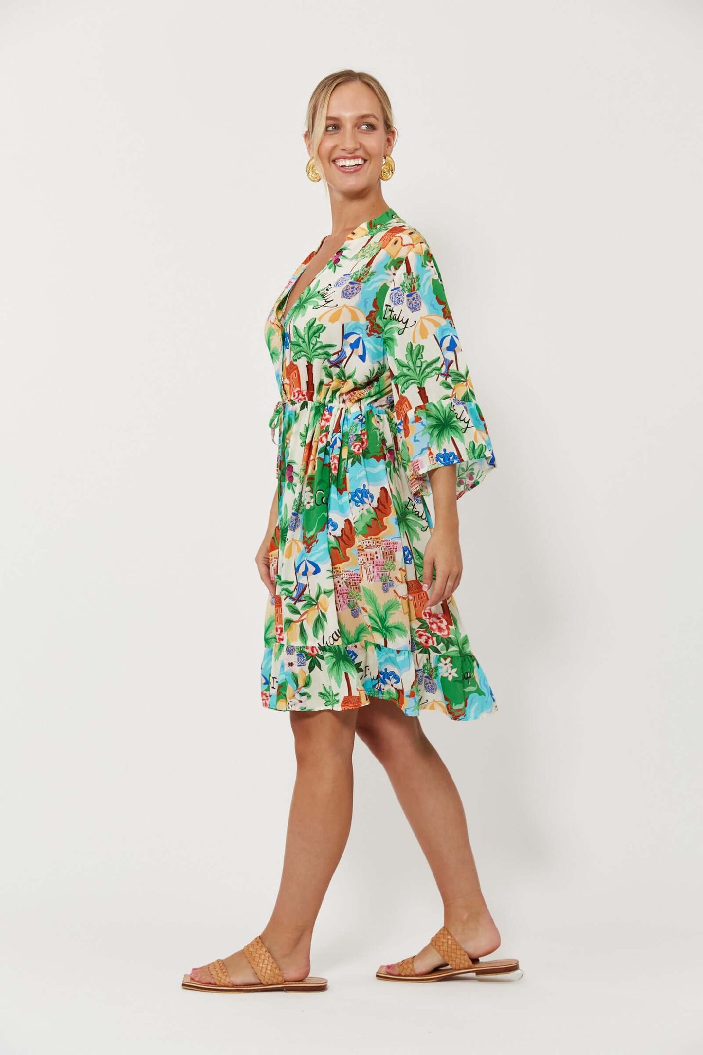 Haven Isola tie Dress