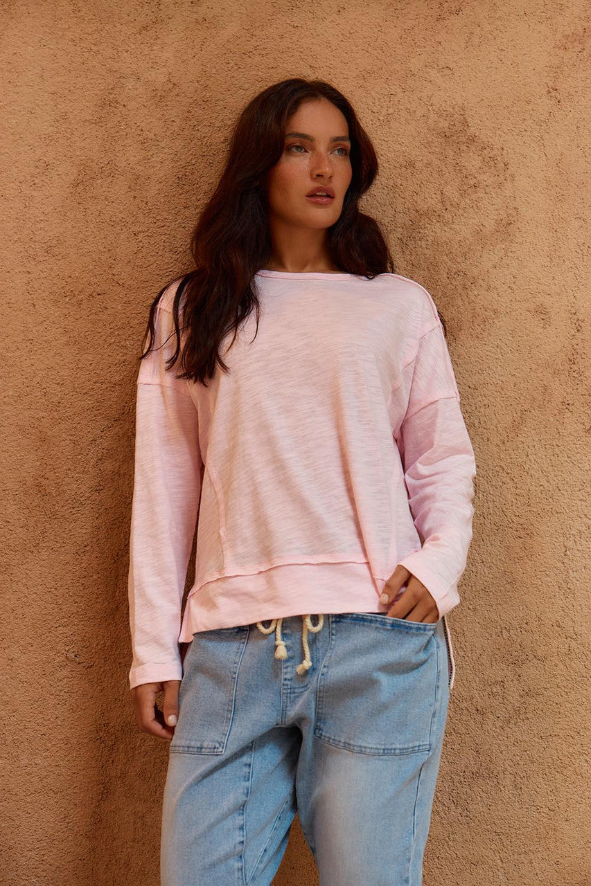 Betty Basics Beatrix tee pink – Flying Saucers NZ