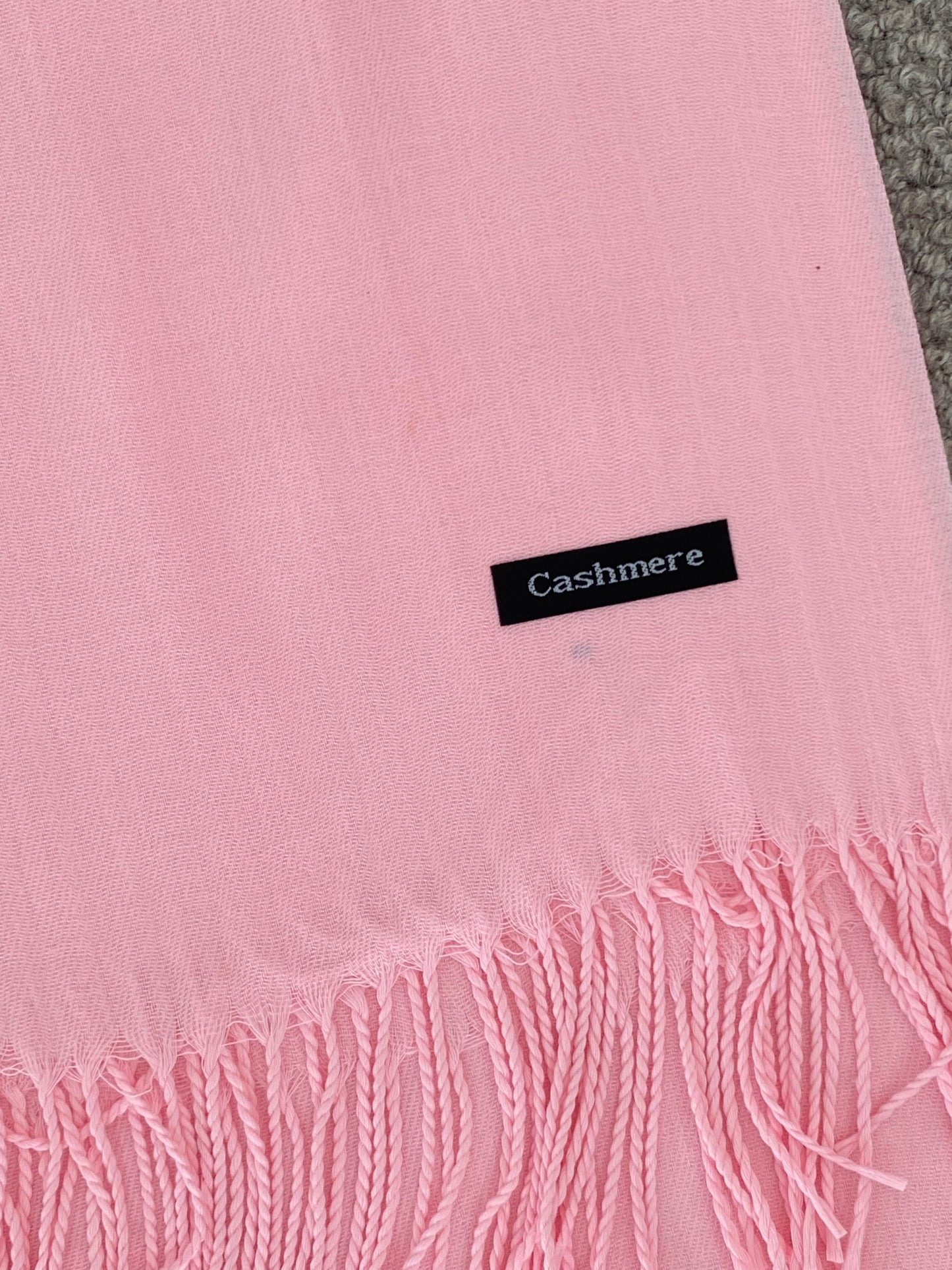 Cashmere scarves Baby Pink