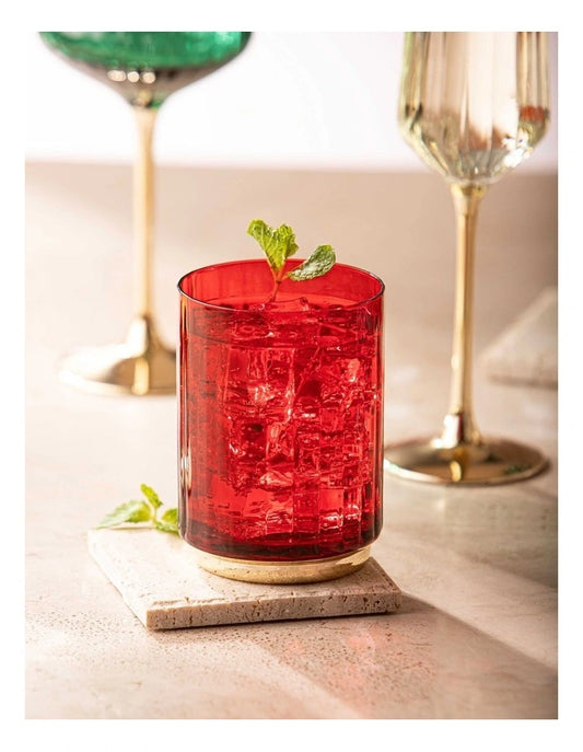 Valentinalowballtumblerset of two  berry