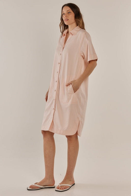 Betty Basics Dawson denim dress pink