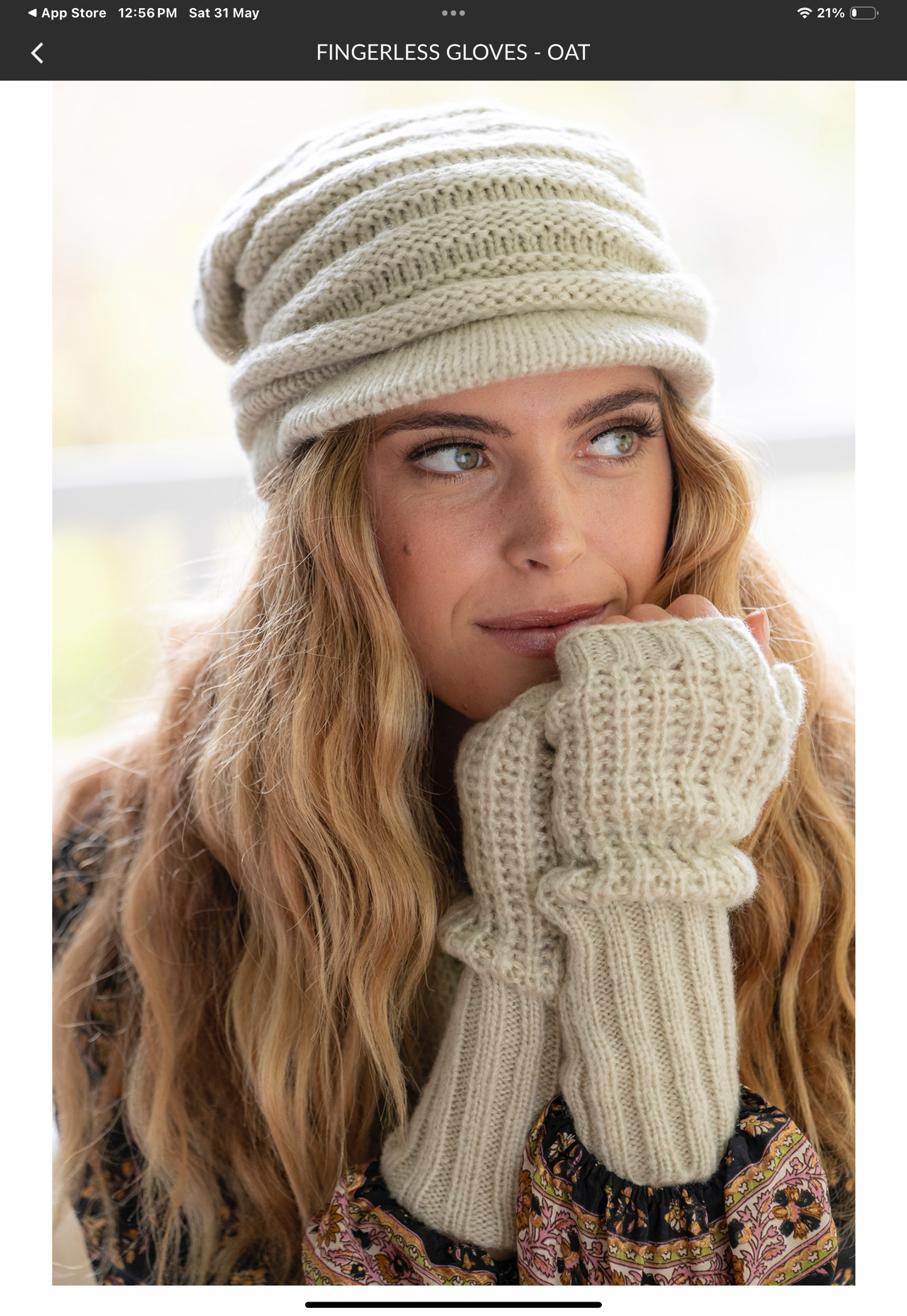 Boho fingerless gloves Charcol