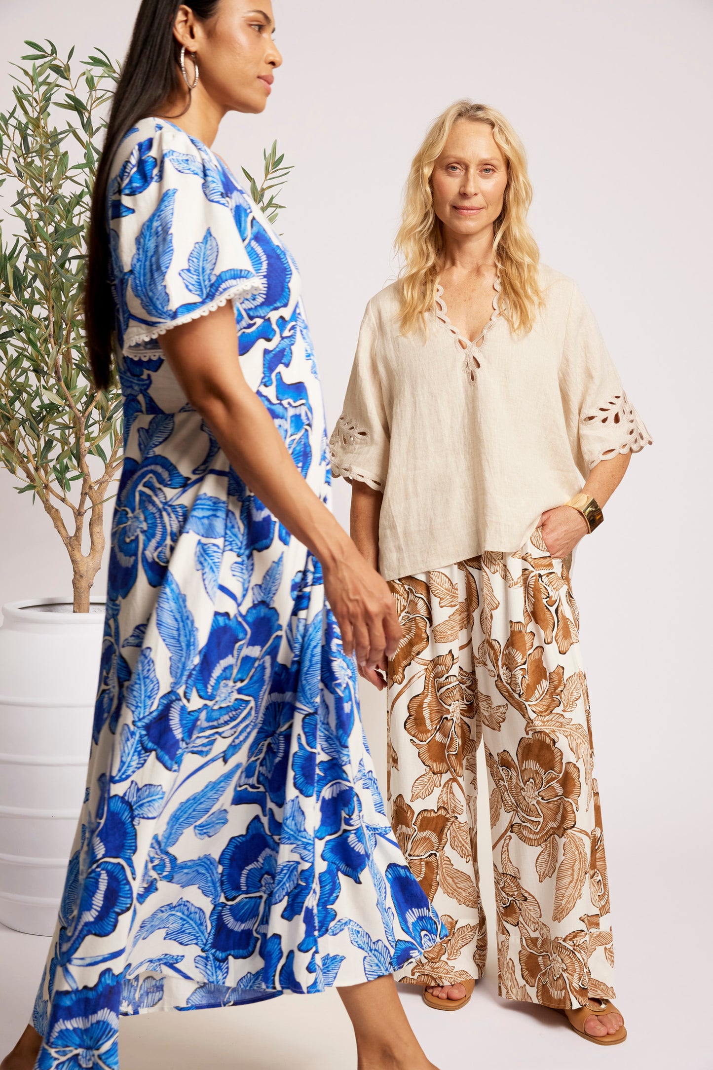 Eb+Ive Gala maxi dress Dune