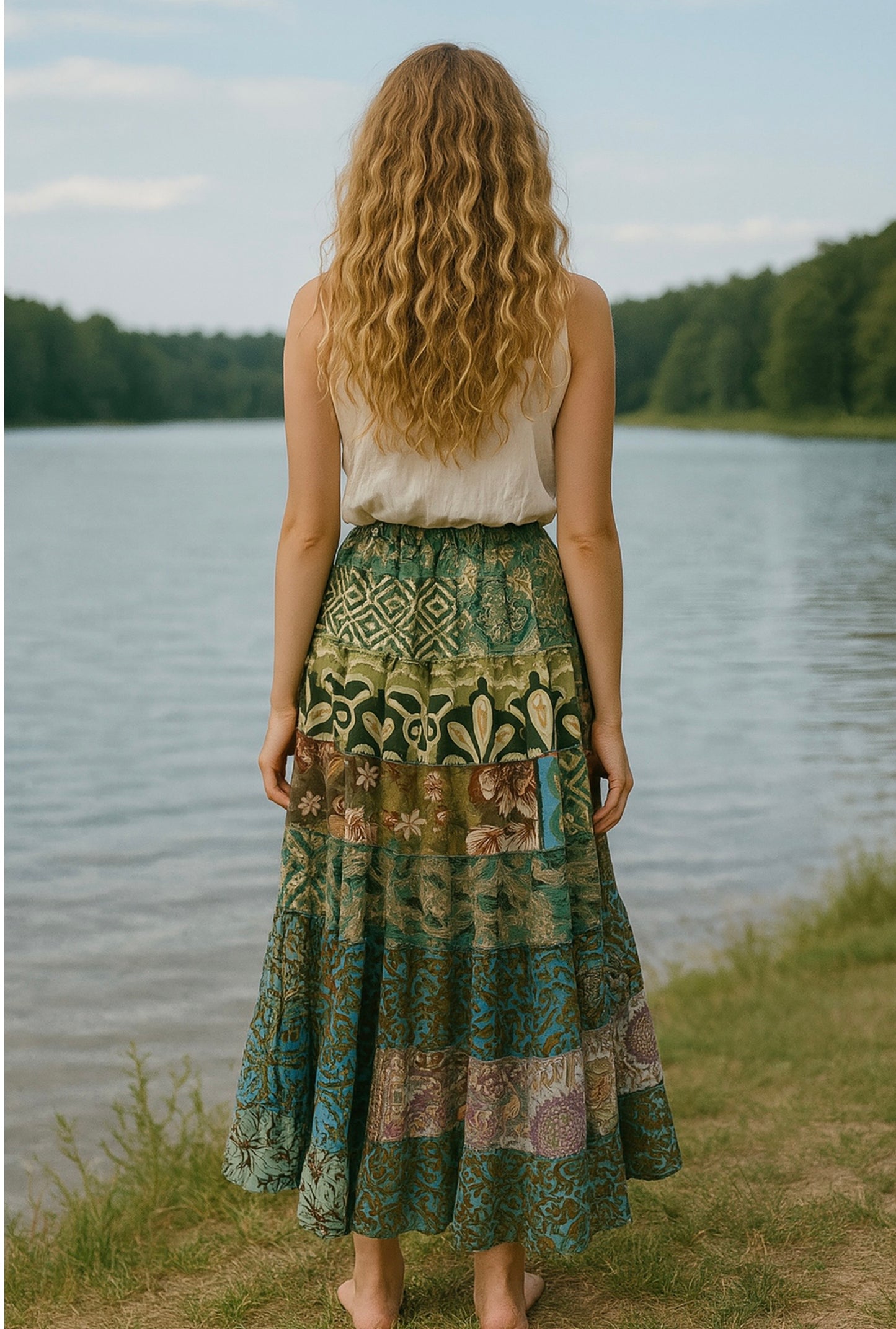 Stevie Skirt Green