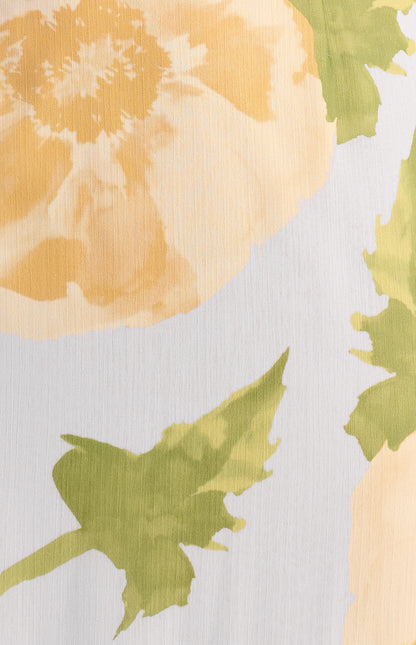 Floral chiffon dress