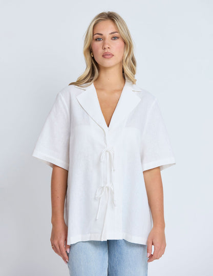 Stella + Gemma Selene white shirt