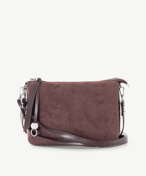 Sassy Duck Zoe cross body Chocolate