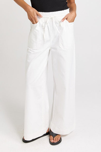 Betty Basics Safra relaxed Jean white
