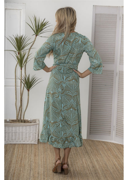 Boho Aruba Wrap Dress