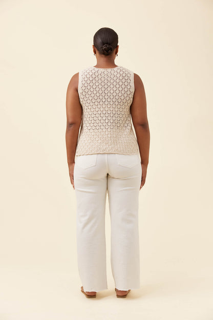Isle of mine Mia knit top Canvas