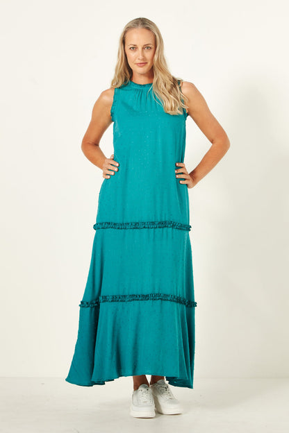 Lemon Tree Belen Dress Teal