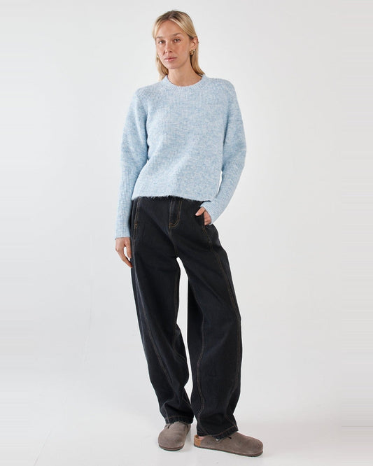 Sass Marlo boxy rib knit