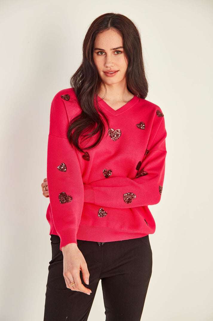 Lemon Tree Felicity Jumper Cerise