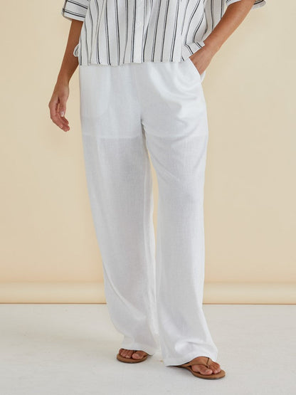 Betty Basics ZaZa  Relaxed pant white