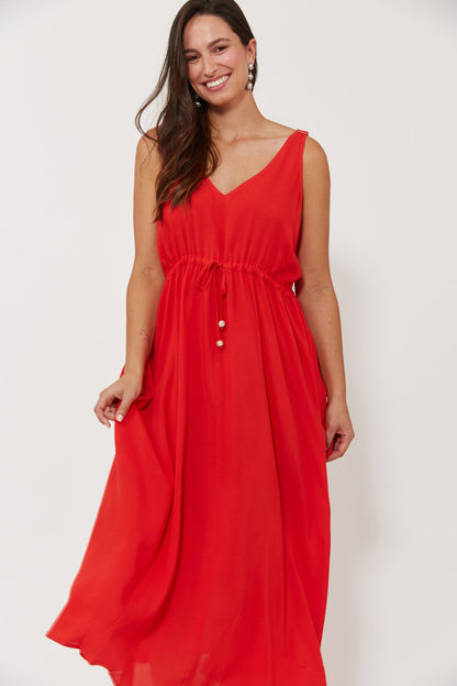 Haven Isola Tank Maxi Dress - Negroni