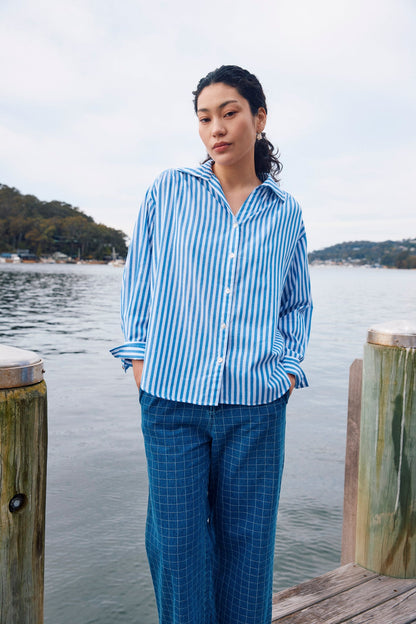 Isle of Mine Quinn shirt stripe