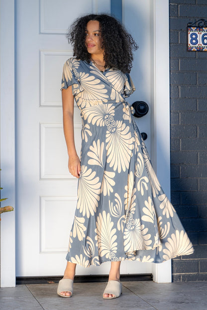 Boho Shelie wrap dress