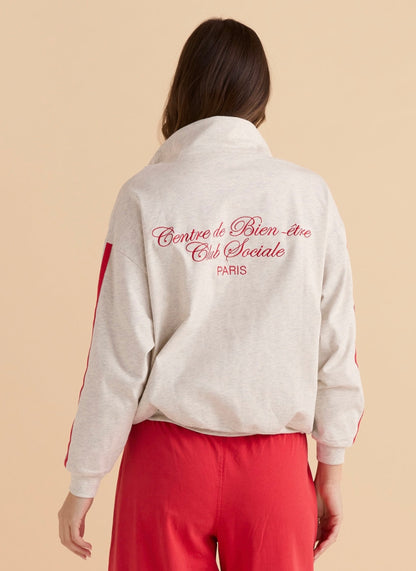 Betty basics Rocco Quarter zip sweatshirt